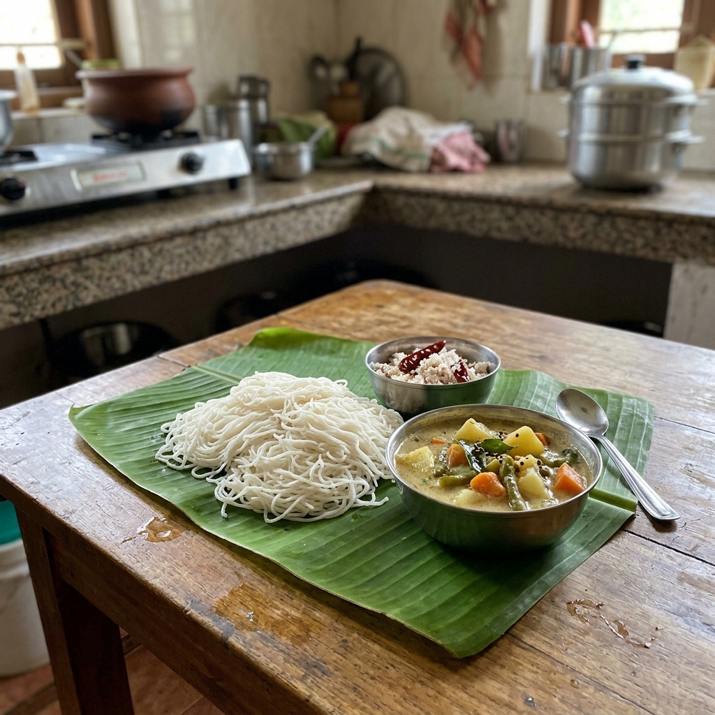 Authentic Idiyappam