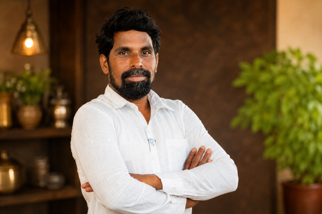 Prabhu - Founder & Owner of Mrs. Idly